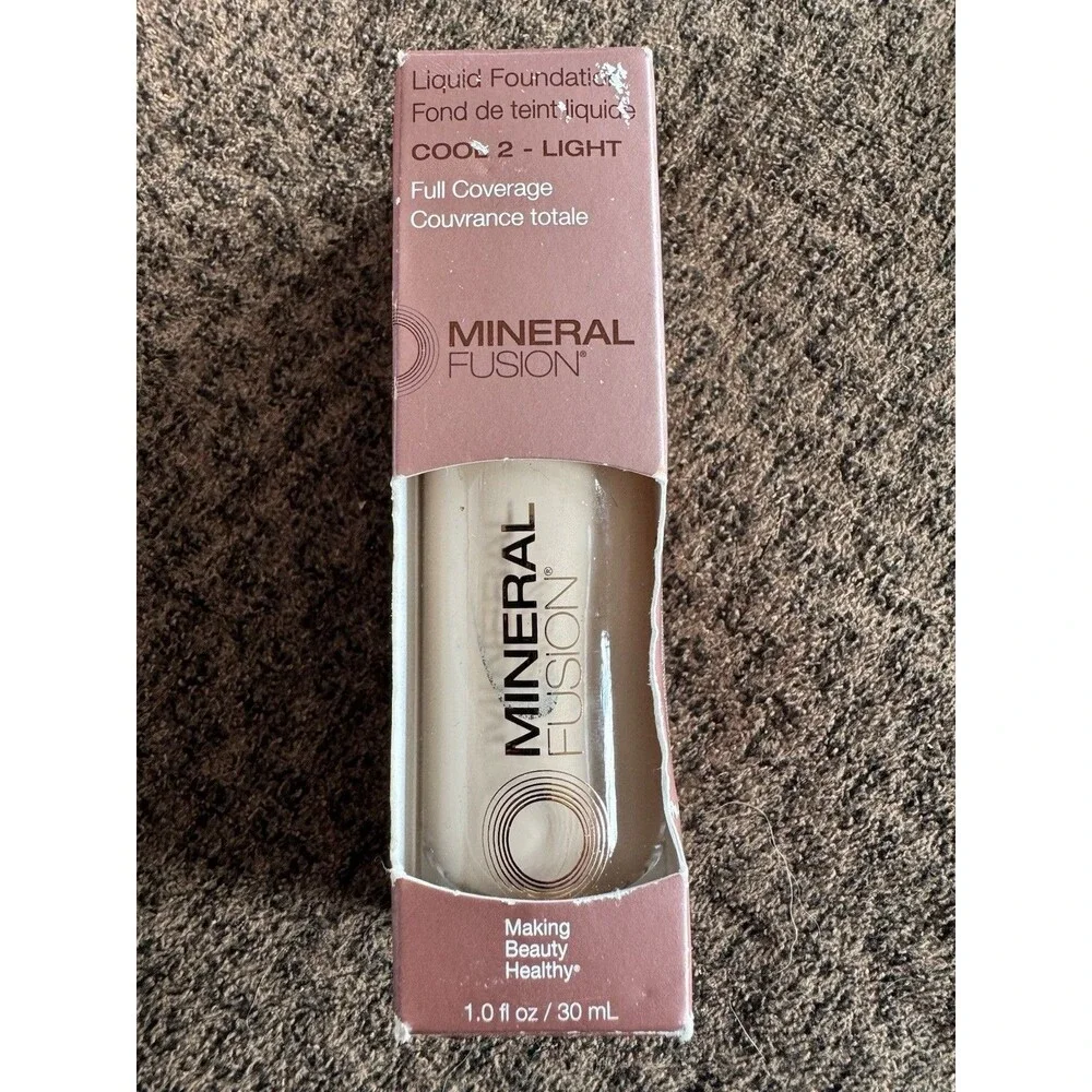 Mineral Fusion Liquid Foundation Full Coverage 1.0oz./30ml New; You Pick!